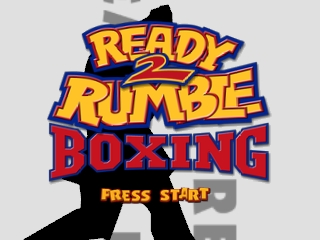 Ready 2 Rumble Boxing title screen for Nintendo 64